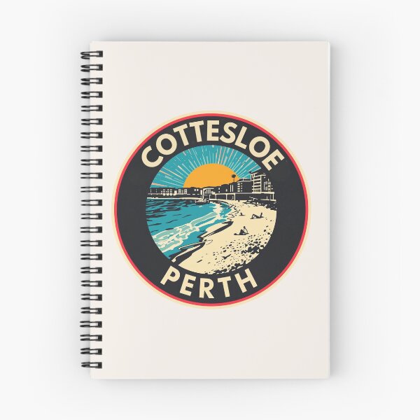 Aperçu de l'œuvre Cottesloe Perth Australie créée et vendue par PamLeeDesign.
