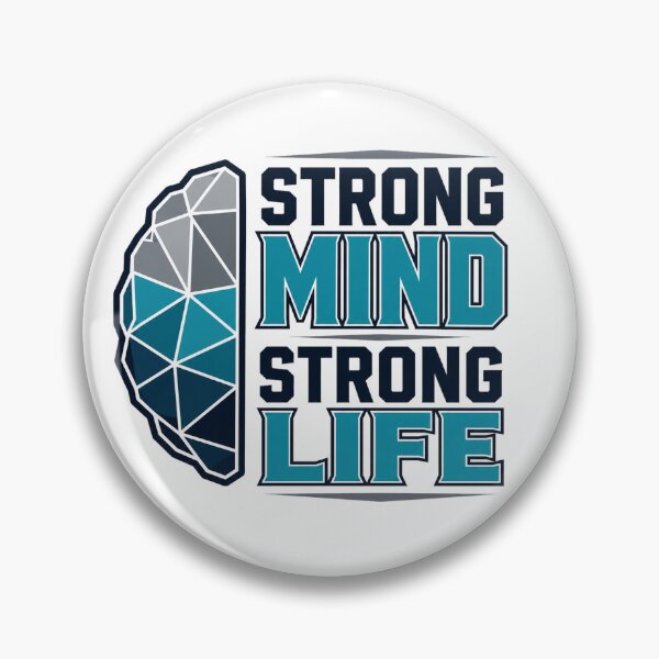 Item preview, Strong Mind Strong Life – Mental Strength Typography designed and sold by the-dovlat.