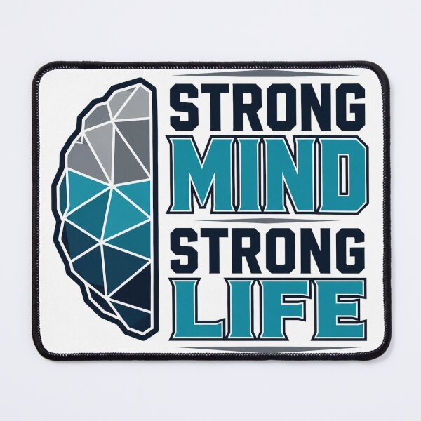 Item preview, Strong Mind Strong Life – Mental Strength Typography designed and sold by the-dovlat.