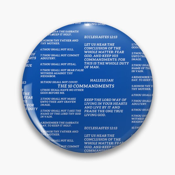 Item preview, The Ten Commandments designed and sold by AllAroundArtist.