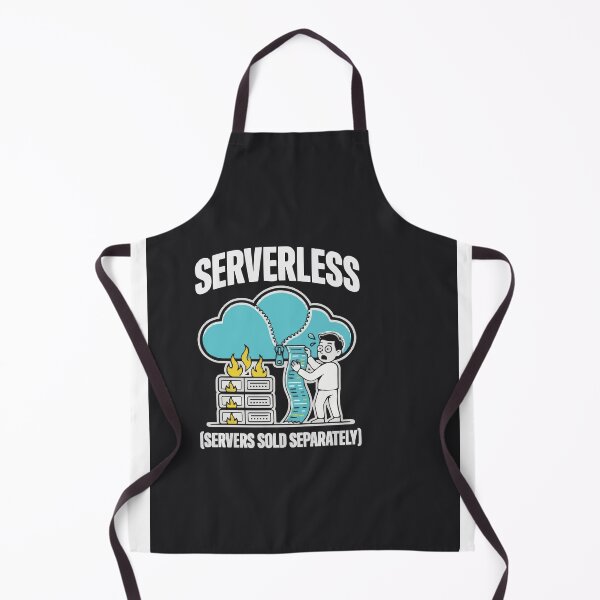 Item preview, Serverless Servers Sold Separately Tech Humor designed and sold by Bianca Oltean.