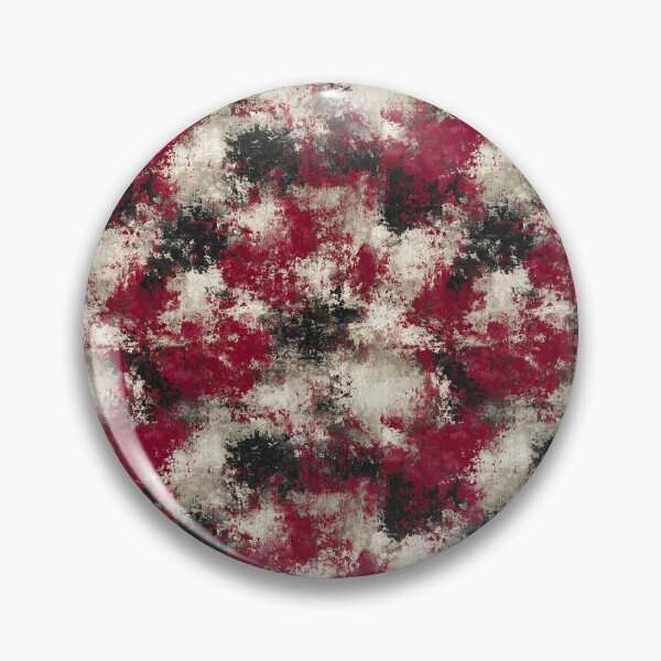 Item preview, Red And Cream Heavy Distressed Abstract Grunge Pattern designed and sold by igraphixart.