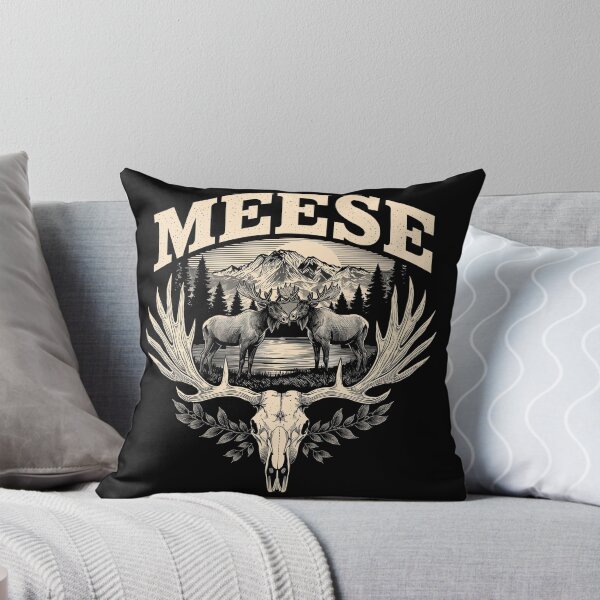 Item preview, Meese Funny Moose Humor Camping Wildlife Outdoor Nature designed and sold by CF_VintageDesign.
