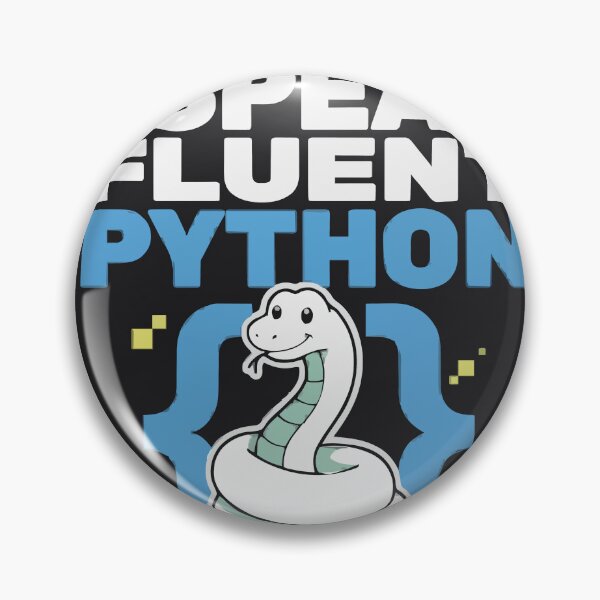 Artikelvorschau, I Speak Fluent Python Coder Snake Joke entworfen und verkauft von Bianca Oltean.
