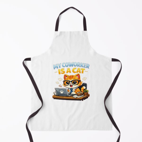 Item preview, My coworker is a cat designed and sold by DailyQuestPrint.