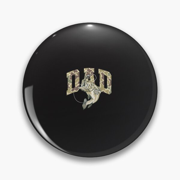 Item preview, Dad Bass Fishing Camouflage Fisherman Angler Father Design designed and sold by kiralynstration.