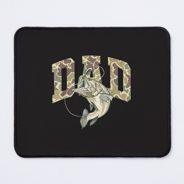 Item preview, Dad Bass Fishing Camouflage Fisherman Angler Father Design designed and sold by kiralynstration.