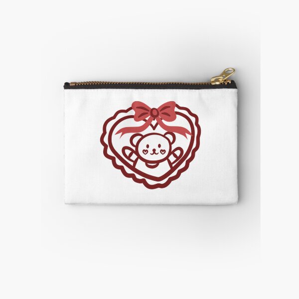 Item preview, Cute Teddy Bear in Heart Frame designed and sold by KasikaStudioS.