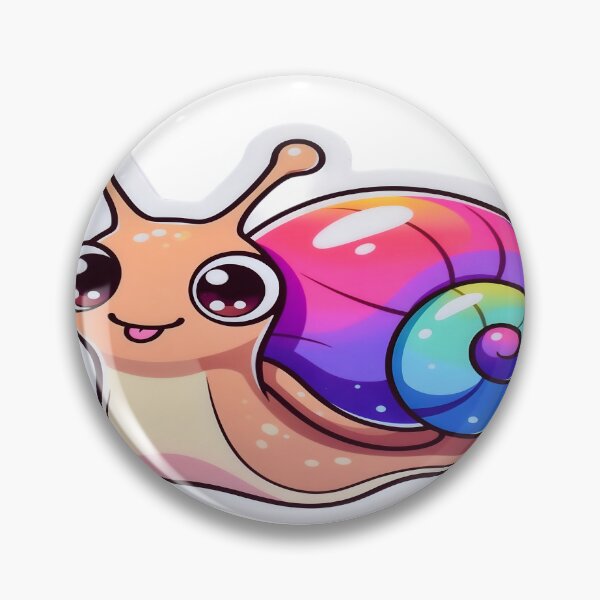Item preview, Rainbow Shell Snail designed and sold by Artisan Finds Online.