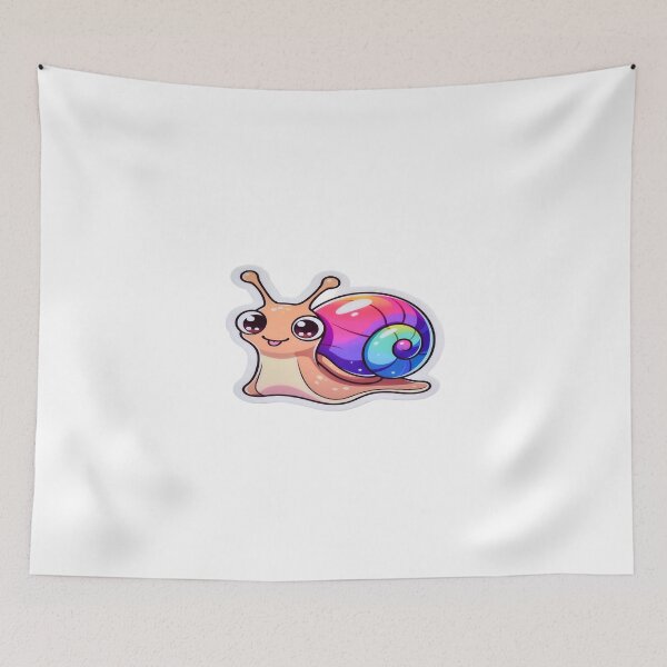 Item preview, Rainbow Shell Snail designed and sold by Artisan Finds Online.