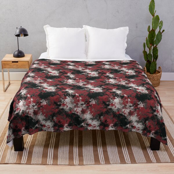 Item preview, Deep Burgundy And Black Weathered Abstract Pattern designed and sold by igraphixart.