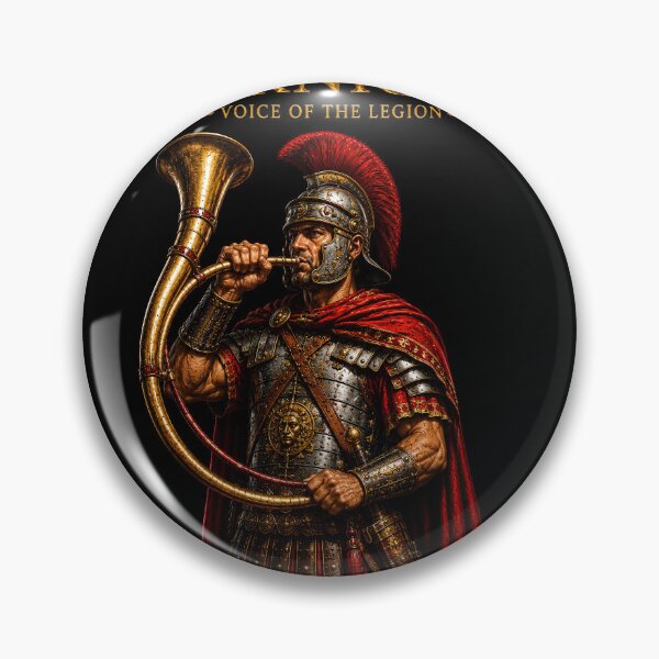 Item preview, Cornicen Roman Legion Military Musician Art designed and sold by Retr0Tshirts.