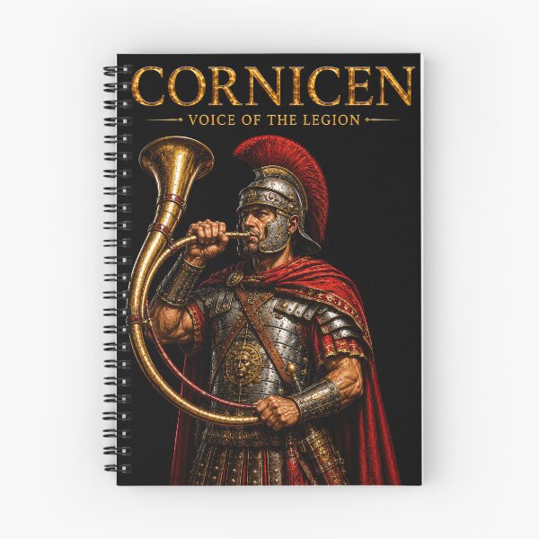 Item preview, Cornicen Roman Legion Military Musician Art designed and sold by Retr0Tshirts.