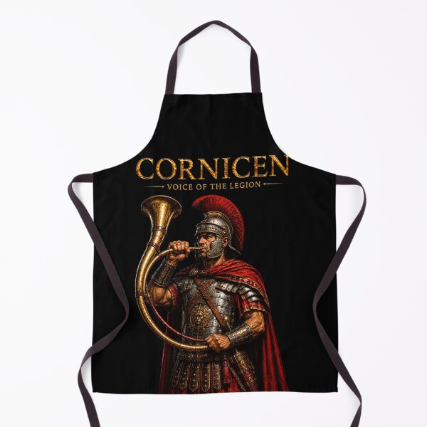 Item preview, Cornicen Roman Legion Military Musician Art designed and sold by Retr0Tshirts.