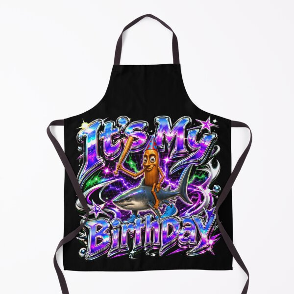 Item preview, It's My Birthday Italian Brainrot Meme Y2K Gen Z designed and sold by Kitkin.