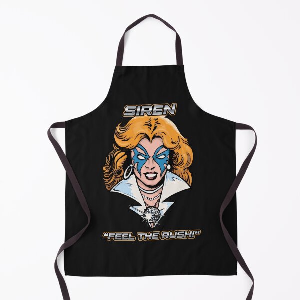 Item preview, Retro Comic Portrait Blond Heroine Blue Mask designed and sold by AnthorCenteno.