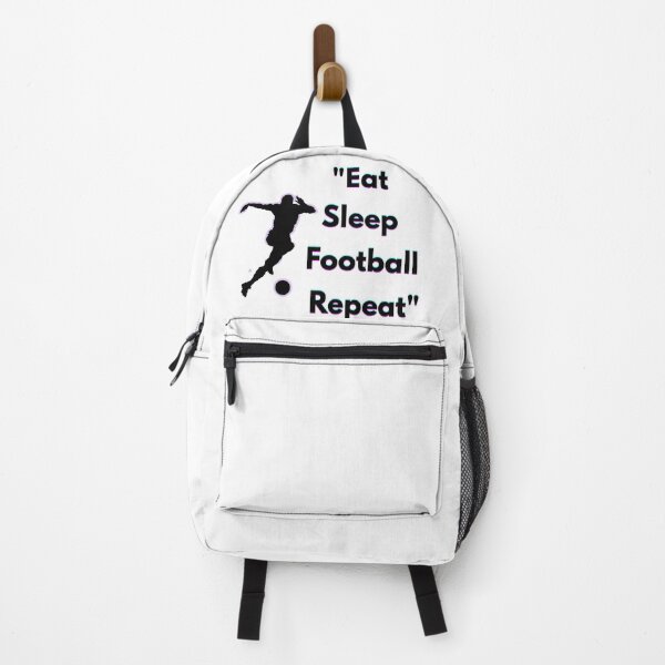 Item preview, Eat Sleep Football Repeat – Soccer Lover Motivation Design designed and sold by UrbanEchoHub.