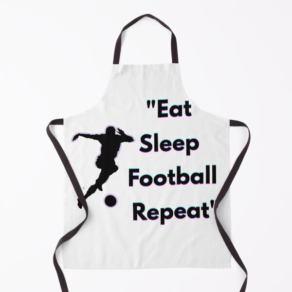 Item preview, Eat Sleep Football Repeat – Soccer Lover Motivation Design designed and sold by UrbanEchoHub.