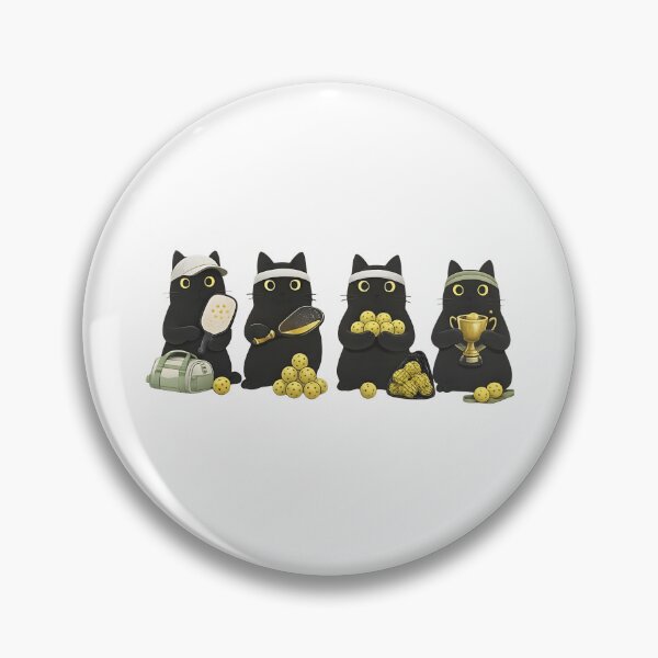 Item preview, Pickleball Cat designed and sold by Home-Crea-Abode.