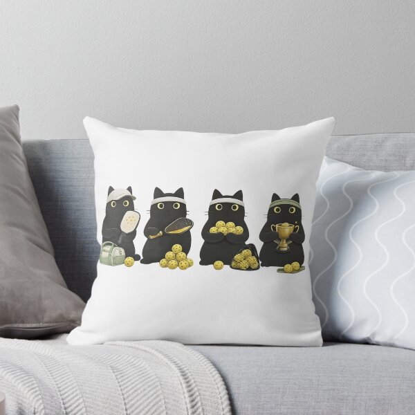 Item preview, Pickleball Cat designed and sold by Home-Crea-Abode.