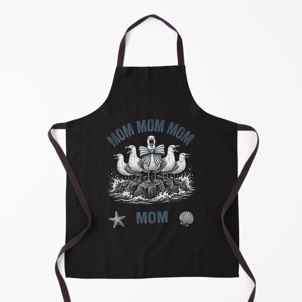 Item preview, MOM MOM MOM Funny Seagull Mother Design Cute Mom Humor Gift designed and sold by kiralynstration.