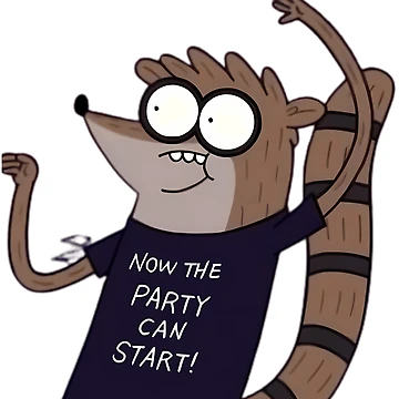 Artwork thumbnail, Regular Show Rigby by ppyrona