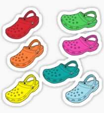 Rainbow Croc Sticker Pack Sticker