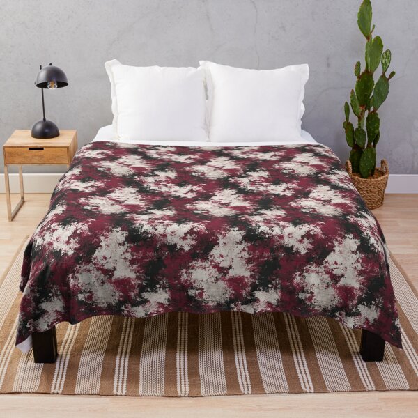 Item preview, Bold Red And Black Grunge Abstract Texture Pattern designed and sold by igraphixart.