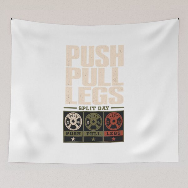 Item preview, Push Pull Legs Gym Humor designed and sold by pirminio.