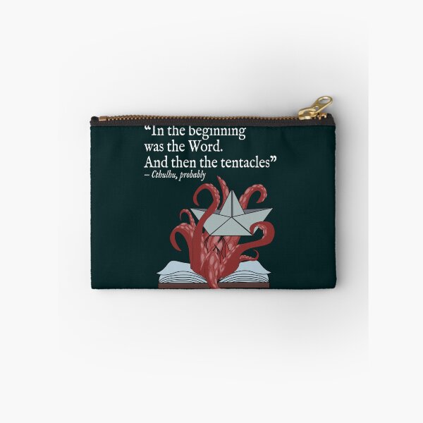 Item preview,  Kraken Cthulhu Quote Dark Whimsical  designed and sold by Saavaedra .