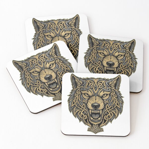 Item preview, Celtic Viking Wolf Norse Mythology designed and sold by Sabsll.