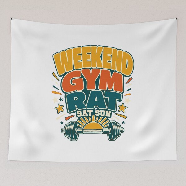 Item preview, Weekend Gym Council SAT SUN designed and sold by pirminio.