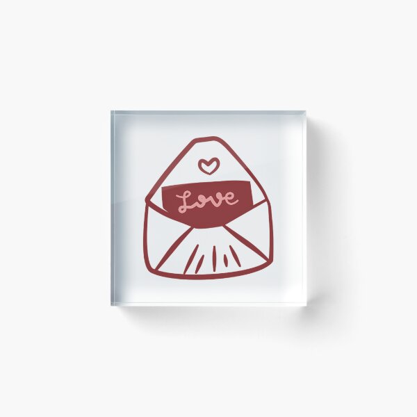 Item preview, Red Love Letter Envelope designed and sold by KasikaStudioS.