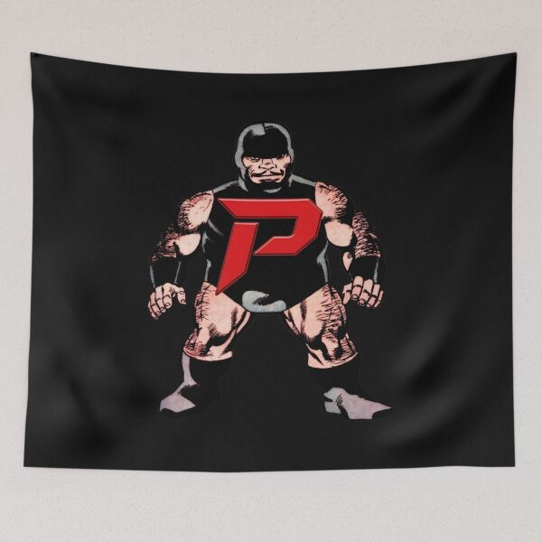 Item preview, Bold P Letter Strong Man  designed and sold by DanasGayagor.