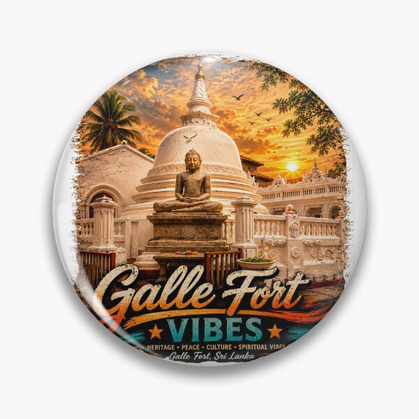 Item preview, Galle Dutch Fort Buddhist Temple – Sacred Heritage of Sri Lanka designed and sold by GooniSL.
