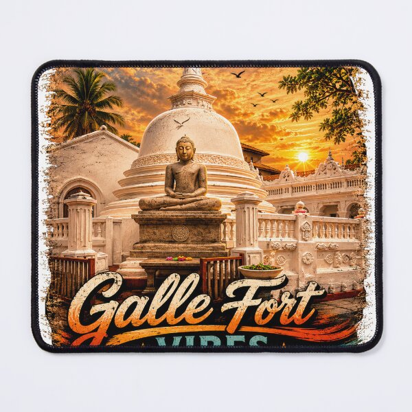 Item preview, Galle Dutch Fort Buddhist Temple – Sacred Heritage of Sri Lanka designed and sold by GooniSL.
