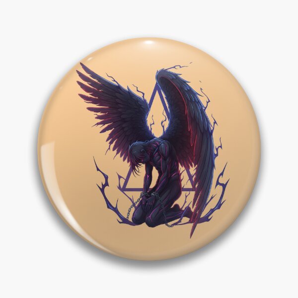 Item preview, Fallen Angel Neon Dark Art - Cyber Gothic Wings designed and sold by Exquisite Design Studio „Paculówka”.