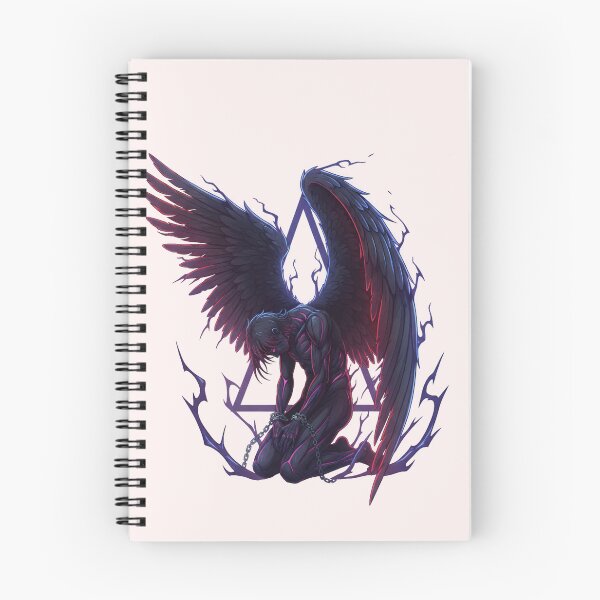 Item preview, Fallen Angel Neon Dark Art - Cyber Gothic Wings designed and sold by Exquisite Design Studio „Paculówka”.