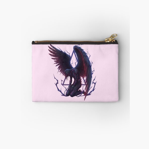 Item preview, Fallen Angel Neon Dark Art - Cyber Gothic Wings designed and sold by Exquisite Design Studio „Paculówka”.