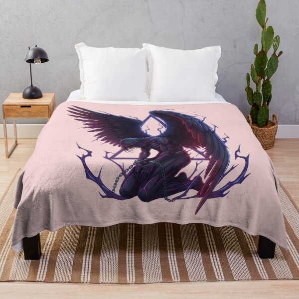 Item preview, Fallen Angel Neon Dark Art - Cyber Gothic Wings designed and sold by Exquisite Design Studio „Paculówka”.