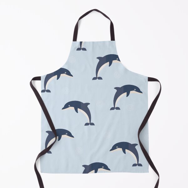 Item preview, Dolphins on blue designed and sold by reneesillus.