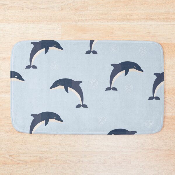 Item preview, Dolphins on blue designed and sold by reneesillus.