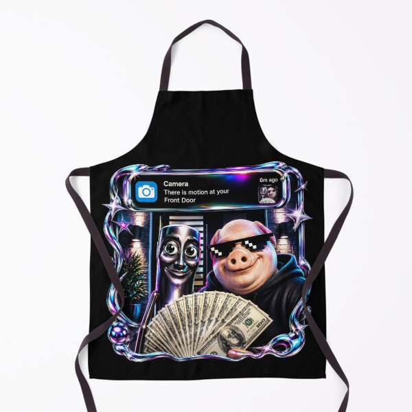 Item preview, Tung Tung Tung Sahur John Pork Meme Brainrot Y2K designed and sold by Kitkin.