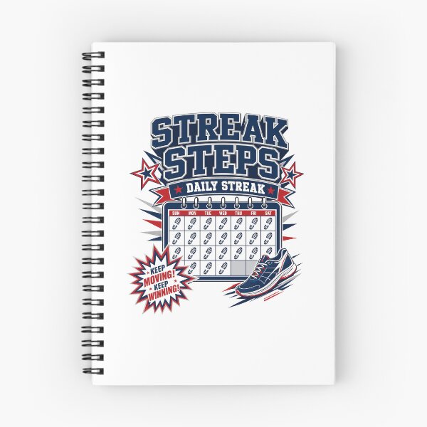 Item preview, Daily Streak Step Challenge designed and sold by pirminio.