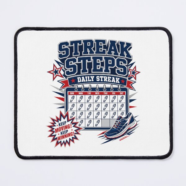 Item preview, Daily Streak Step Challenge designed and sold by pirminio.