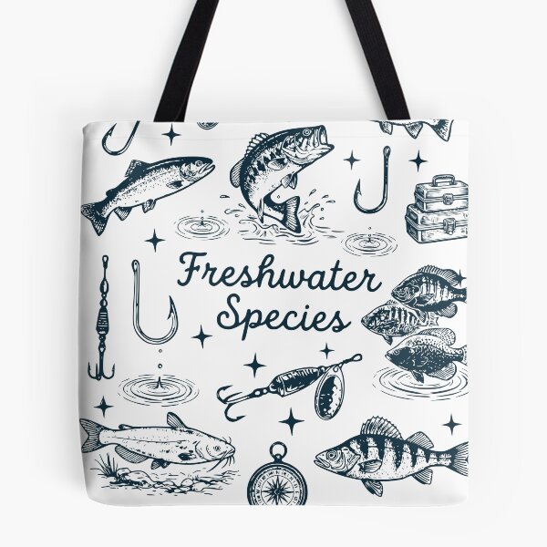 Item preview, Freshwater Fish Species Fishing designed and sold by TeeVerse27.