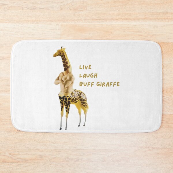 Item preview, Live Laugh Buff Giraffe  designed and sold by jesgodd.