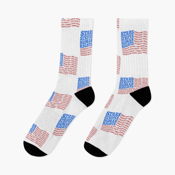 Item preview, Stars and Stripes and Human Rights USA Flag designed and sold by Streetshop79.