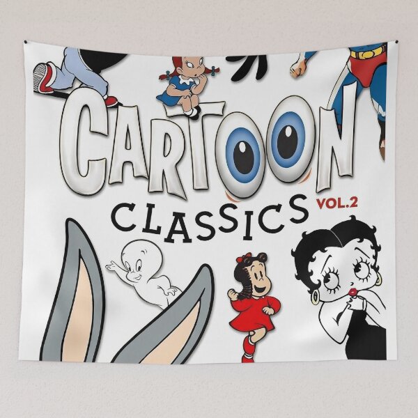 Item preview, Vintage Cartoon Classics Vol 2 Retro Character Compilation designed and sold by XIKEXI.