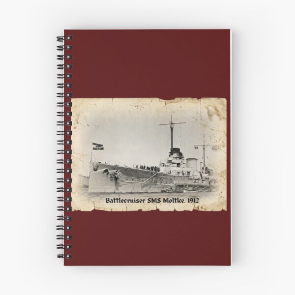 Item preview, SMS Moltke Vintage Postcard Art designed and sold by The store under the battleship :).